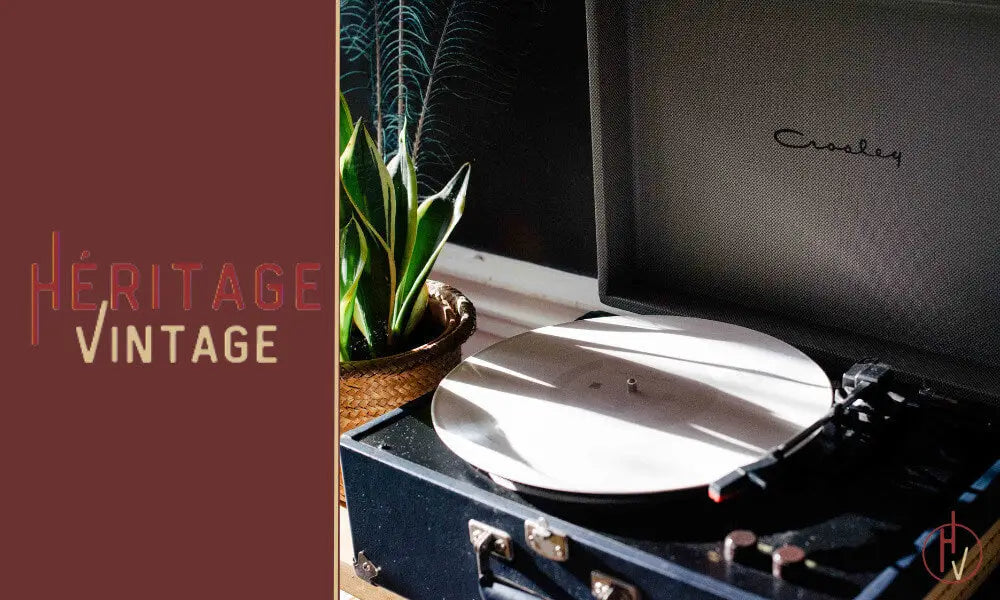 8 raisons pour lesquelles vous avez besoin d'un tourne-disque portable –  Heritage Vintage™