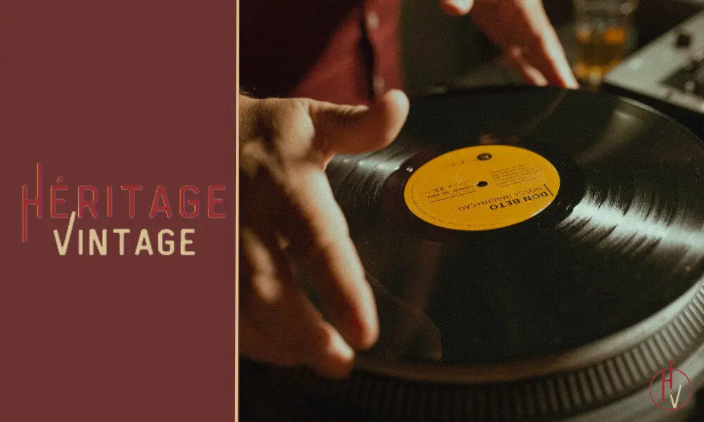 Comment manipuler les disques vinyles ? – Heritage Vintage™