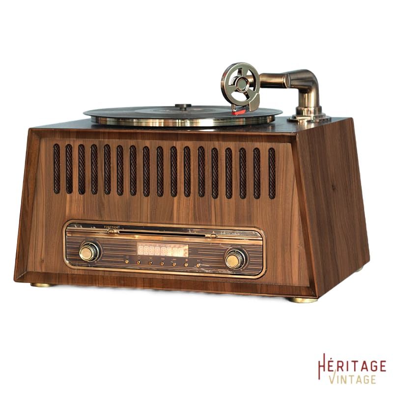 Ancien Tourne Disque Vintage  Platine Vinyle Haut de Gamme – Heritage  Vintage™