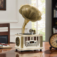 Bluetooth Gramophone Ivoire