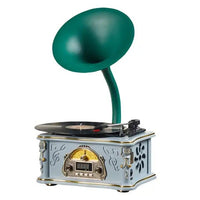 Gramophone Ancien Avec Pavillon Design