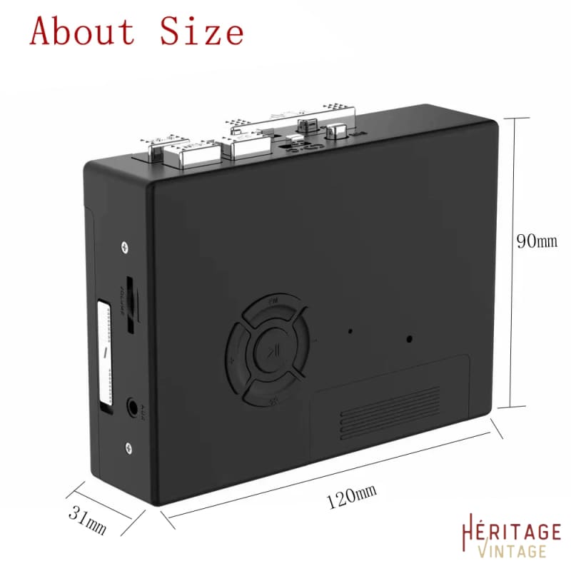 Lecteur Cassette Vintage – Heritage Vintage™