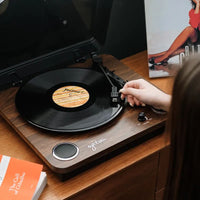 Lecteur Vinyle Bois