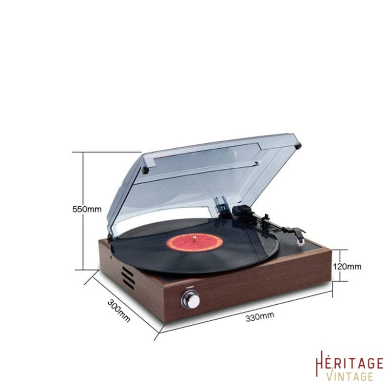 Ancien Tourne Disque Vintage  Platine Vinyle Haut de Gamme – Heritage  Vintage™
