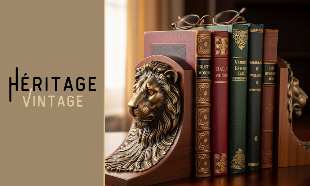 Pourquoi le serre-livre vintage fait-il son grand retour dans la déco rétro ?