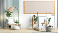 Un salon lumineux avec une enceinte vintage Héritage Vintage créant une ambiance zen et apaisante chez soi.