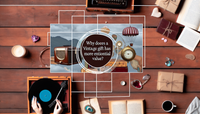 Un tourne-disque vintage posé sur une table en bois évoquant la valeur sentimentale d’un cadeau vintage.