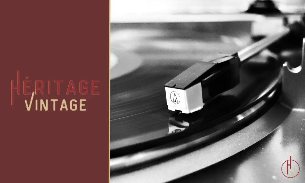 Platine Vinyle Vintage Orange – Bazin Combo Des Années 60 – Avec Haut-parleur – Fonctionne