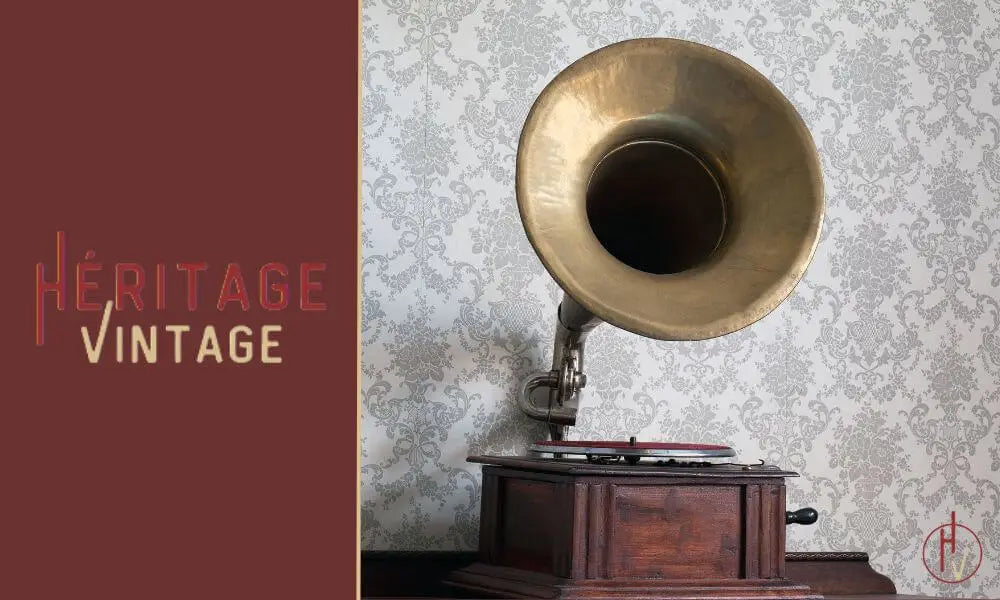 Ancien Disque Tube Edison Phonographs