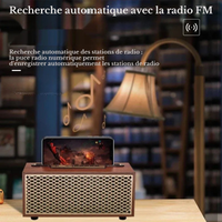 Poste Radio Vintage Bois