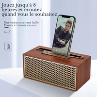 Poste Radio Vintage Bois