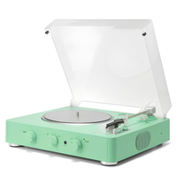 Tourne Disque Vintage 3 Vitesses Bluetooth