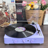 Tourne Disque Vintage 3 Vitesses Bluetooth
