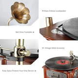 Gramophone Ancien avec Pavillon