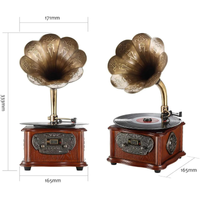 Gramophone Ancien avec Pavillon