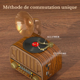 Radio Vintage Am et Fm Imitation Bois