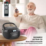 Lecteur Cd Cassette Portable