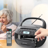 Lecteur Cd Cassette Portable