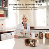 Mini Radio Vintage Rétro Avec Bluetooth