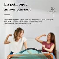 Radio Mp3 Vintage Effet Bois