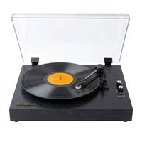 Vintage Bluetooth vinyl skivspelare