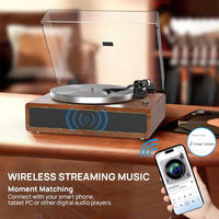 Tourne Disque Vintage Bluetooth