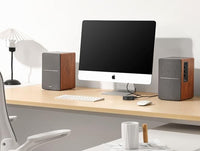 Enceinte vintage pour platine vinyle