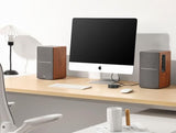 Enceinte vintage pour platine vinyle