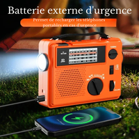 Radio Orange Vintage Portable
