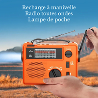 Radio Orange Vintage Portable