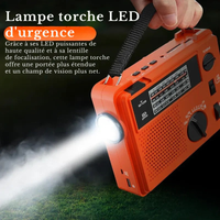 Radio Orange Vintage Portable