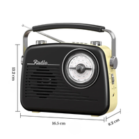 Radio Vintage Noir