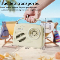 Radio Vintage Beige