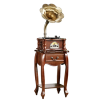 Gramophone Meuble en Bois