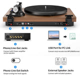 Tourne Disque Vinyle Enceintes