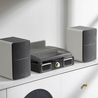 Enceinte vintage pour platine vinyle