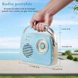 Radio Vintage Rétro Cuisine