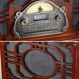 Gramophone Pavillon en Cuivre Pur