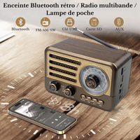 Poste Radio Vintage Ancien