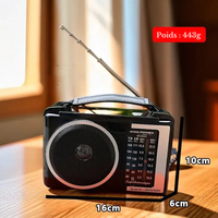 Petite Radio Vintage Noir