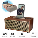 Poste Radio Vintage Bois