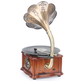 Gramophone Ancien avec Pavillon