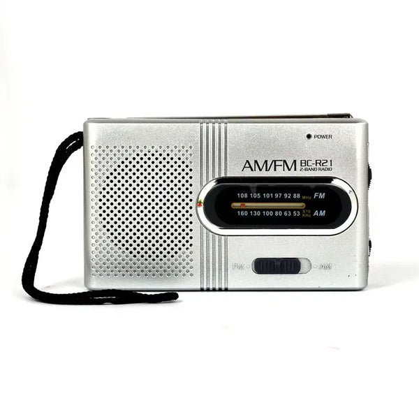 Mini Radio Vintage à Piles