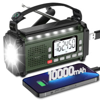 Radio Vintage D'urgence Avec Lampe De Poche