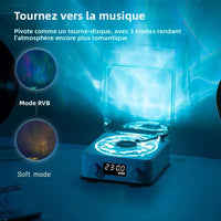 Enceinte Retro Style Platine RGB