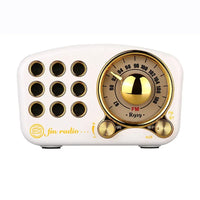 Mini Radio Vintage Rétro Avec Bluetooth
