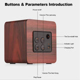 Enceinte Bluetooth Rétro Caisson
