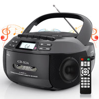 Lecteur Cd Cassette Portable
