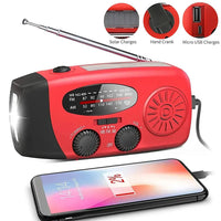 Radio Rétro Portable Avec Dynamo