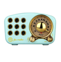 Mini Radio Vintage Rétro Avec Bluetooth